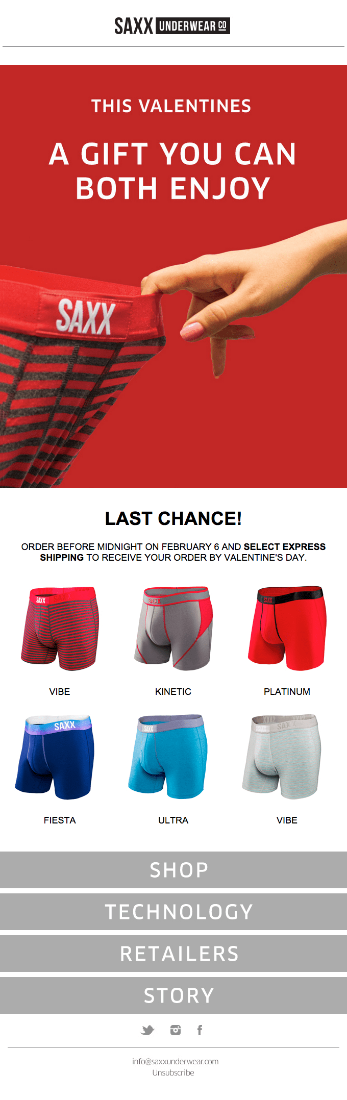 Underwear Brands: Best Email Marketing Strategies [+ Examples