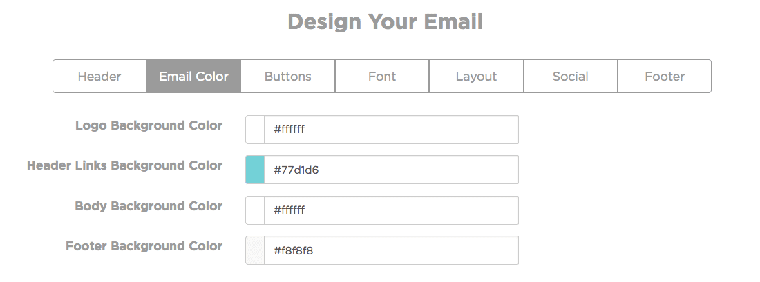 SmartrMail Color Designer