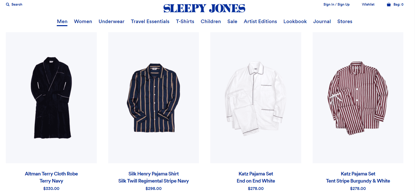 Sleepy Jones email example