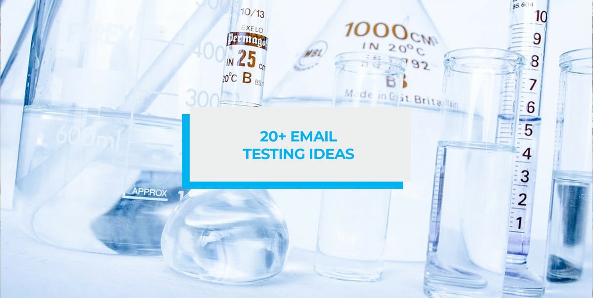 Email testing ideas header image