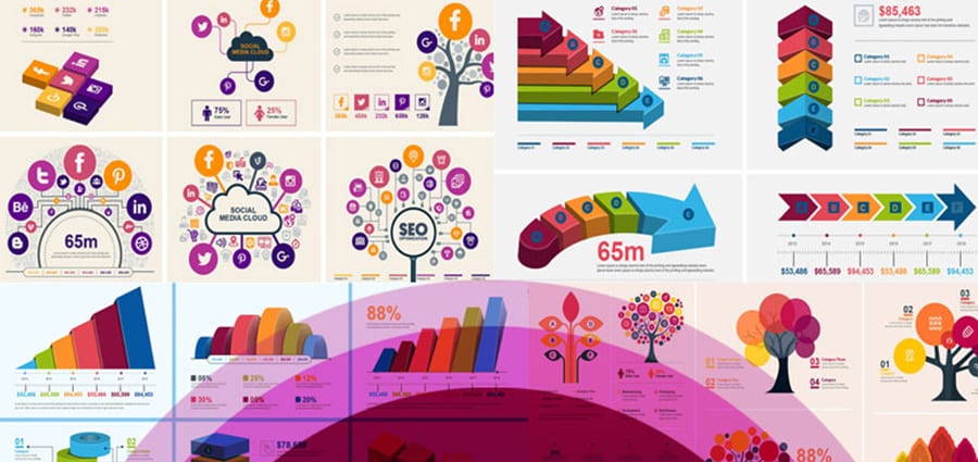 Infographic Bundle | 900+ Vector Infographic Elements