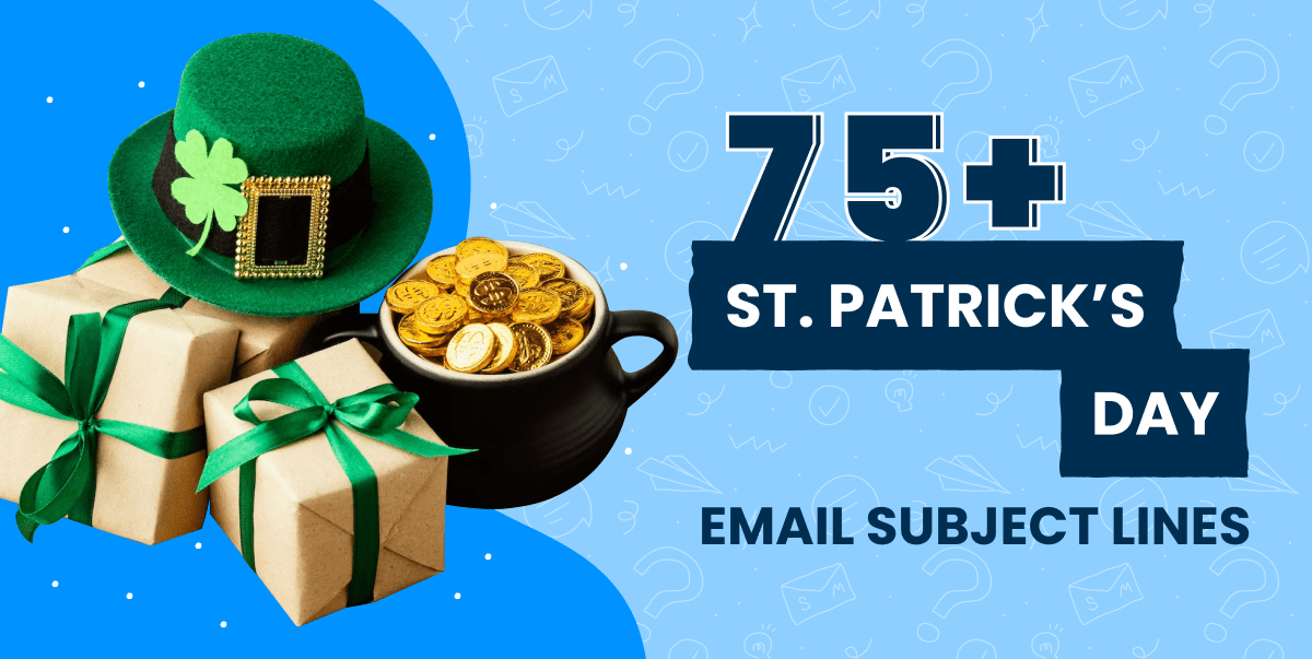 st patrick day email subject lines