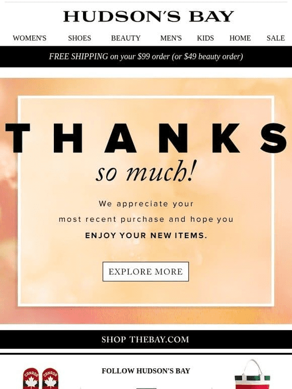 14 Thank You For Your Order Email Examples & Tips