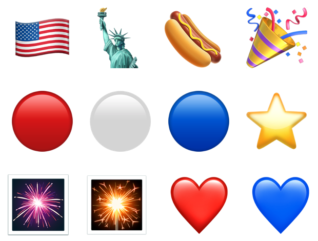 memorial day emojis