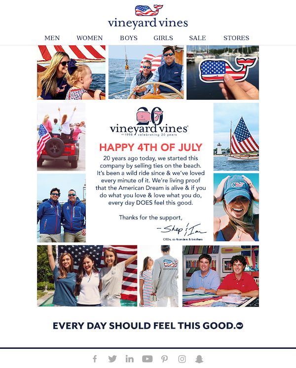 The 10 Best 4th of July Email Campaigns