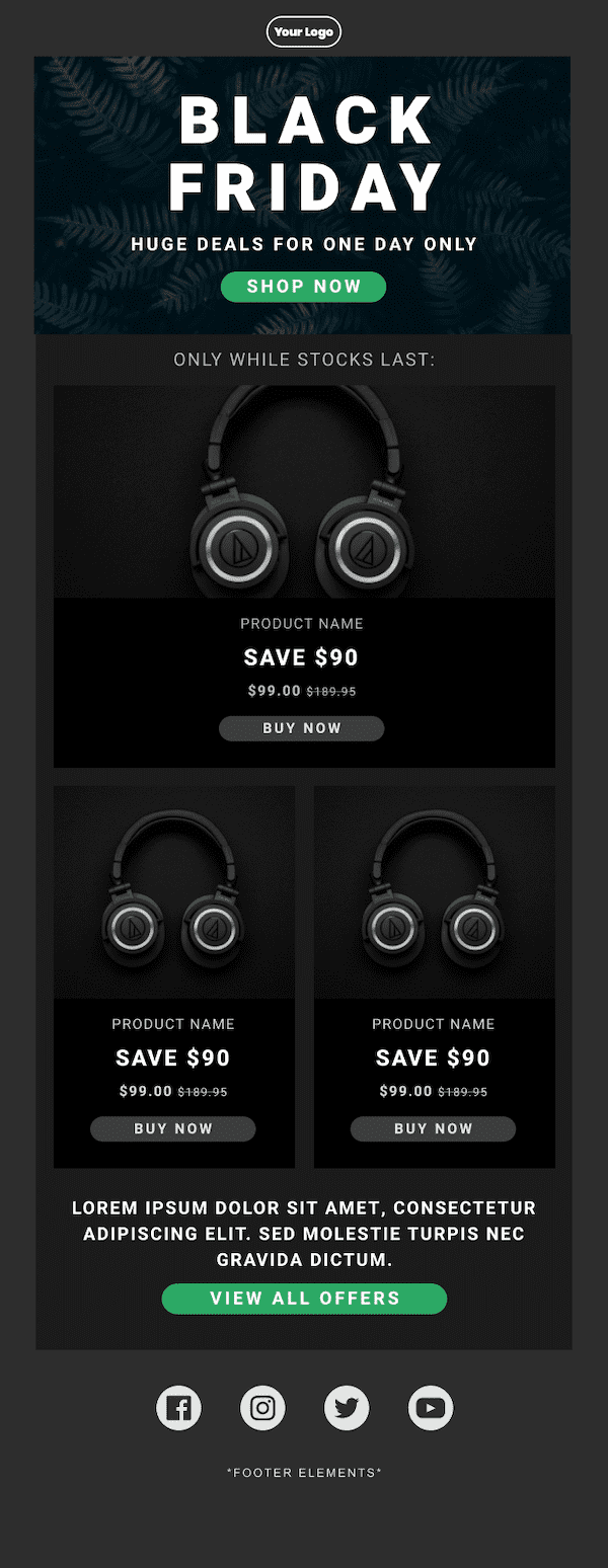 The Best Black Friday Email Templates You Can Use Right Now