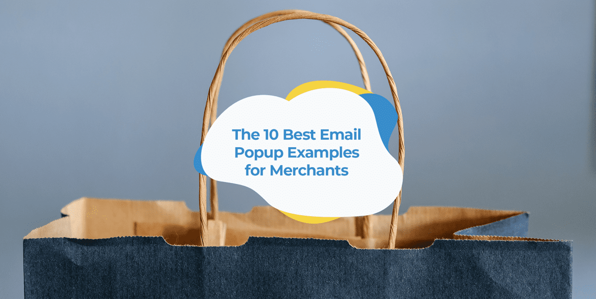 email pop up examples header image