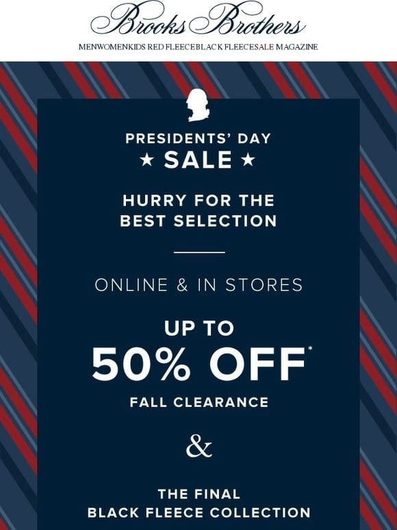 email design inspiration for presidents day