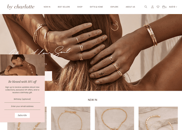 10 Great Examples of Jewelry Store Popups that Convert