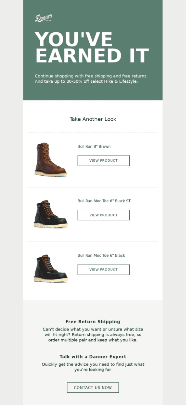 danner email marketing strategy