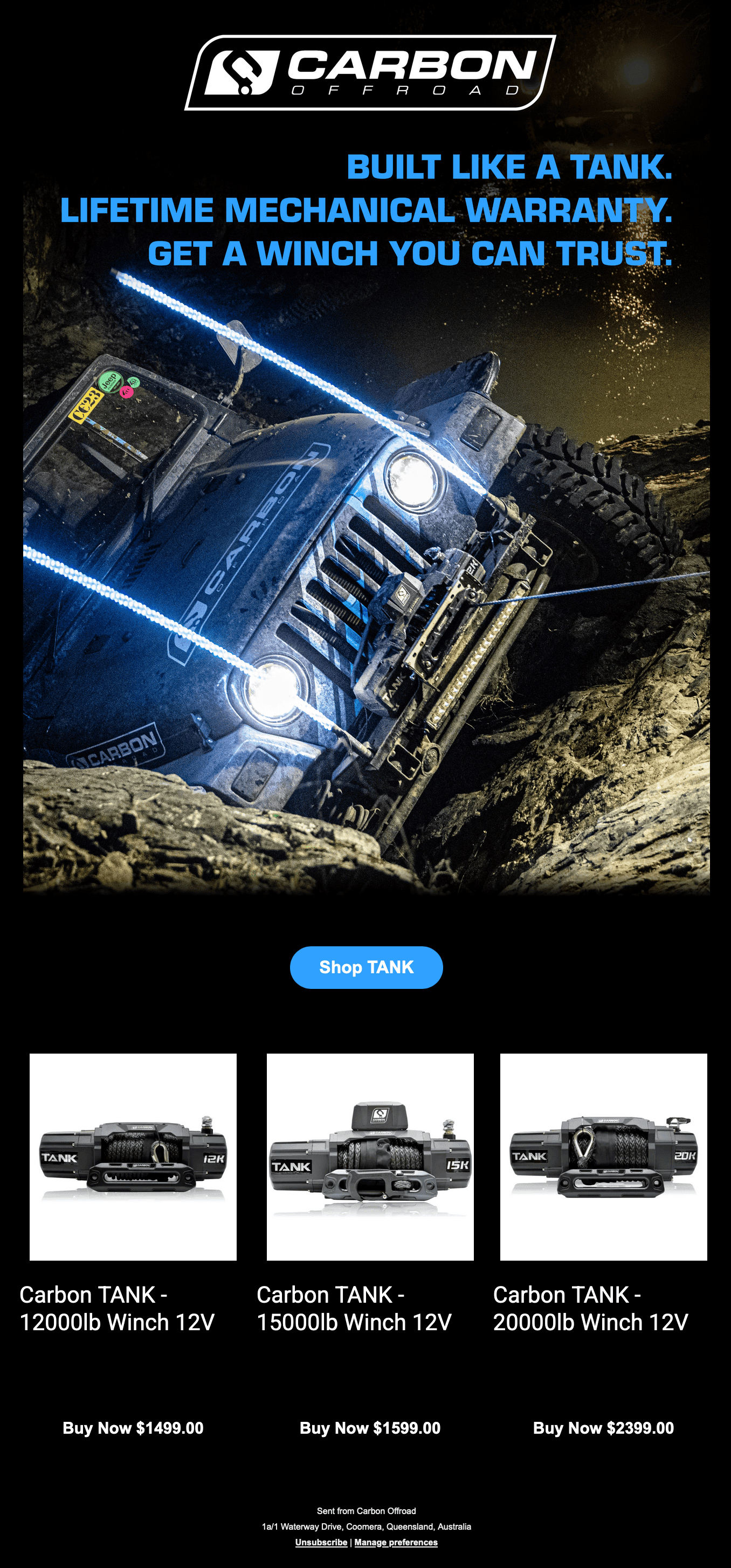 SmartrMail case study - Carbon Offroad