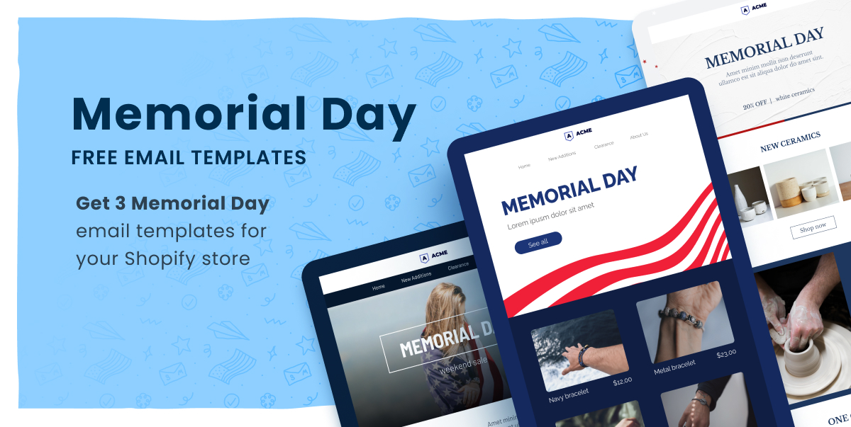 SmartrMail Free Memorial Day Email Templates